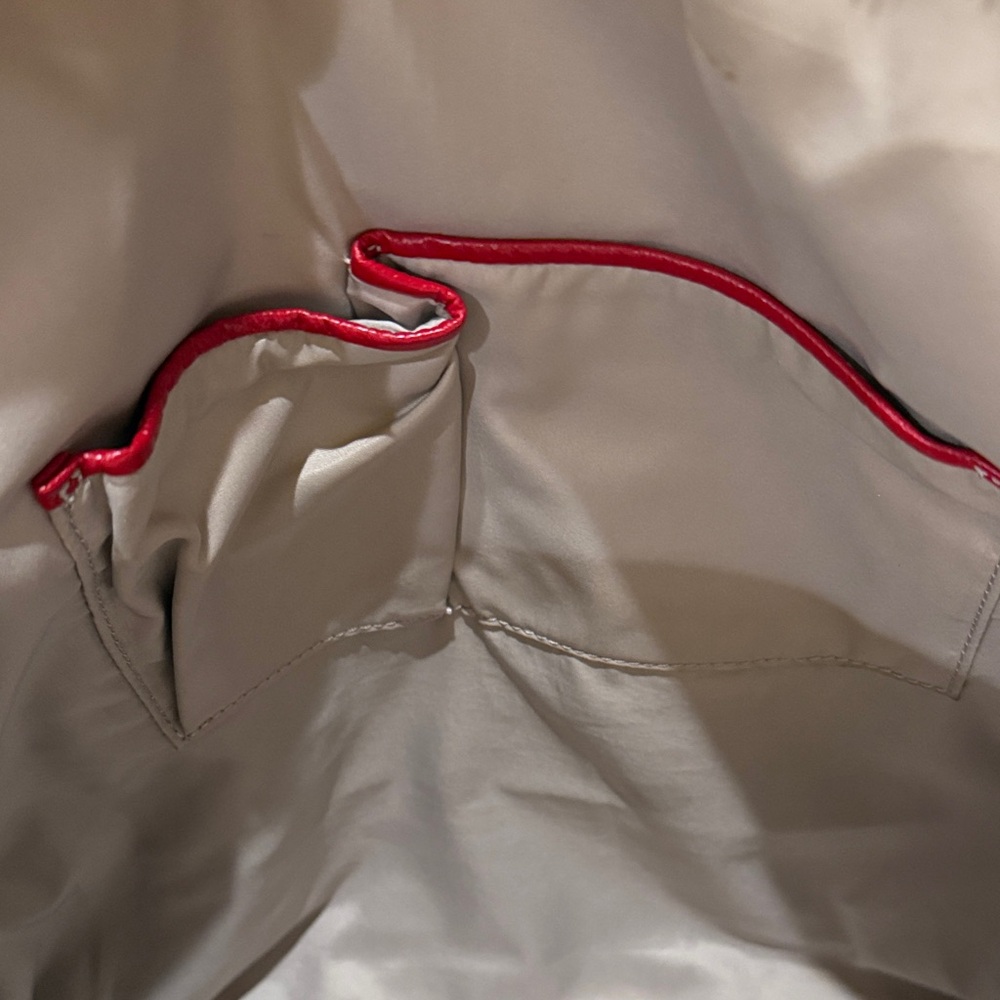 Banana Republic Vibrant Red Tote Bag - Picture 9 of 10